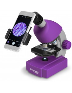 Microscop pentru copii BRESSER JUNIOR 40x-640x violet 2