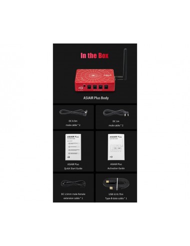 Unitate ZWO ASIAIR Plus 256 GB pentru controlul camerelor si monturilor