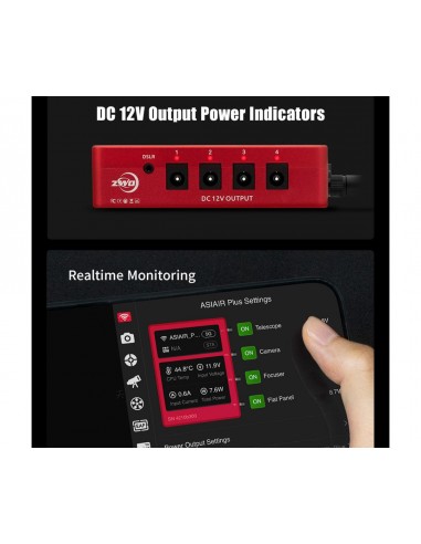 Unitate ZWO ASIAIR Plus 256 GB pentru controlul camerelor si monturilor