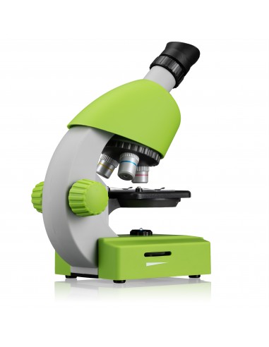 Microscop pentru copii BRESSER JUNIOR 40x-640x verde