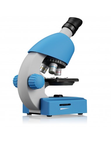 Microscop pentru copii BRESSER JUNIOR 40x-640x albastru