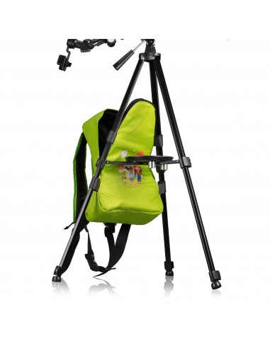 Telescop BRESSER JUNIOR 70/400 AZ cu rucsac, verde