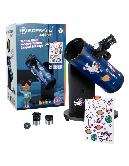 Telescop BRESSER JUNIOR 76/300 SMART miniDob