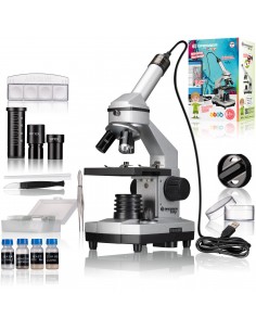 Set microscop Bresser Biolux DE 40x-1024x