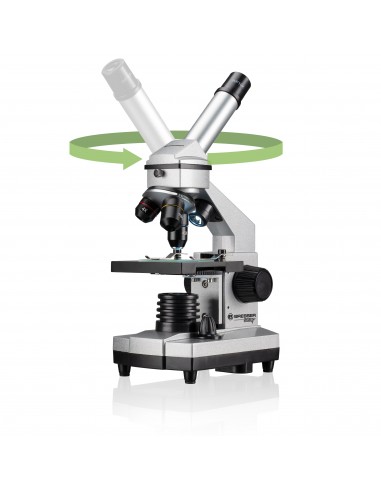 Set microscop Bresser Biolux CA 40x-1024x (cutie)