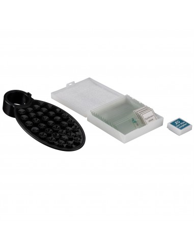 Microscop Bresser Erudit Basic, bino, 40x-400x