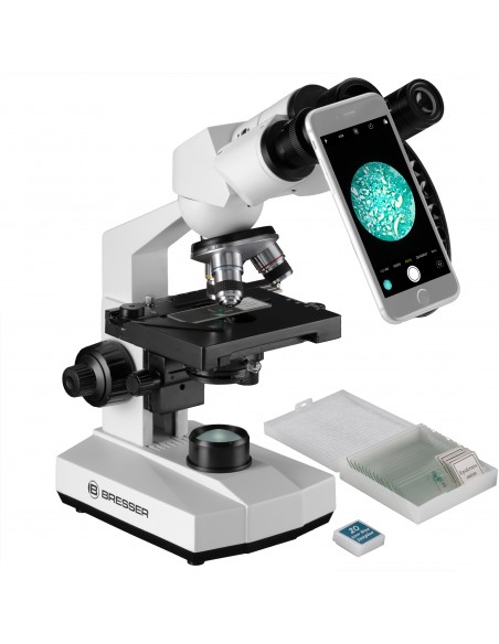 Microscop Bresser Erudit Basic, bino, 40x-400x