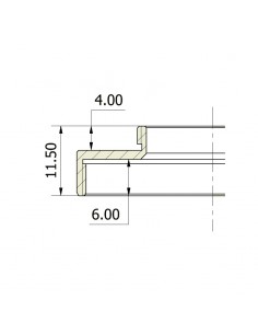 Adaptor Omegon montură C exterior la T2 interior 2