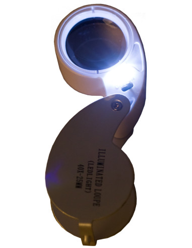 Lupa Levenhuk Zeno Gem M5 40x 25 mm