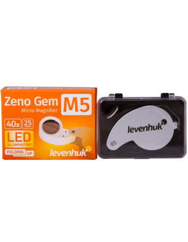 Lupa Levenhuk Zeno Gem M5 40x 25 mm