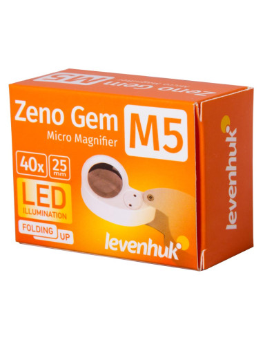 Lupa Levenhuk Zeno Gem M5 40x 25 mm