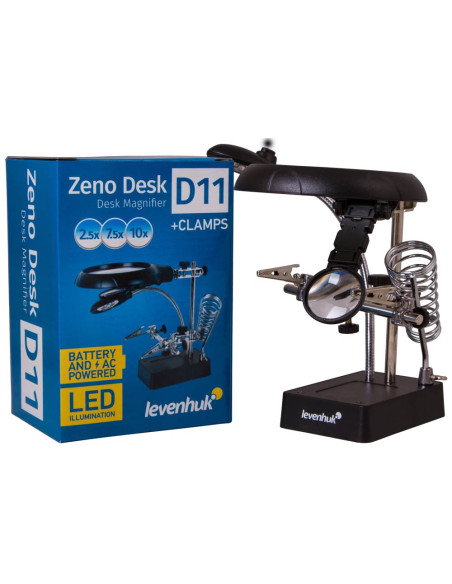 Lupa Levenhuk Zeno Desk D11 2,5x-10x