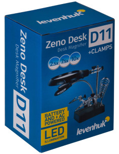 Lupa Levenhuk Zeno Desk D11 2,5x-10x 2