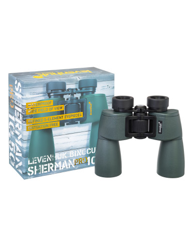 Binoclu Levenhuk Sherman PRO 10x50