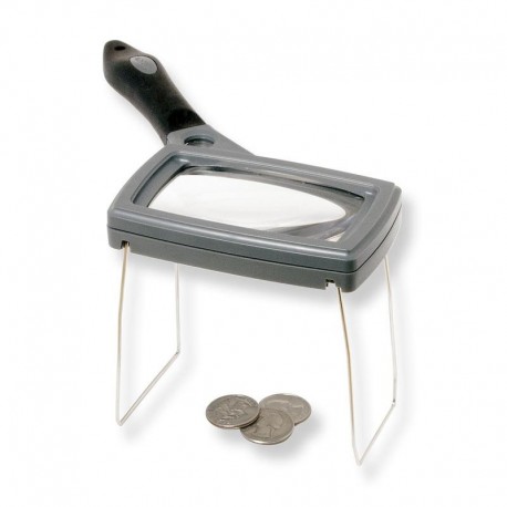 Lupă Carson SureGrip 2,5x Soft-Grip 10x