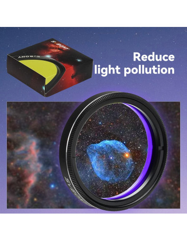 Filtru Svbony SV220 7nm Dual-Band 1,25” Nebula pentru astrofotografie