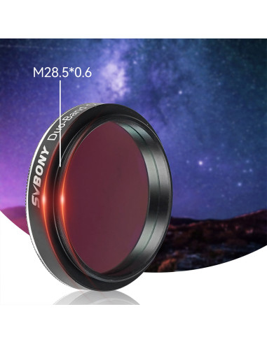 Filtru Svbony SV220 7nm Dual-Band 1,25” Nebula pentru astrofotografie