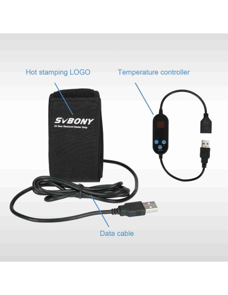 Banda anticondens Svbony SV172 430mm cu functie PWM