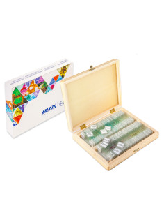 Set 100 preparate Delta pentru microscop