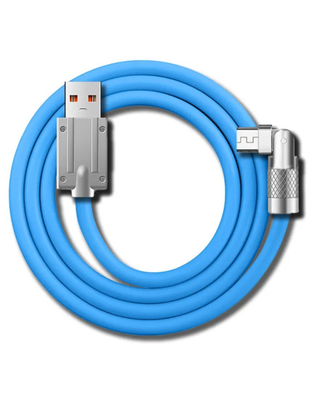 Cablu PegasusAstro USB 2.0 Tip A tata la USB 3.0 Tip C 1m albastru