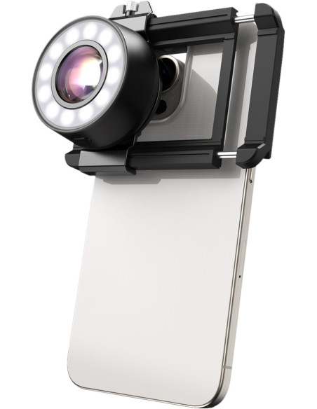 Microscop pentru smartphone Levenhuk Kelvin TMC20 LED 120x