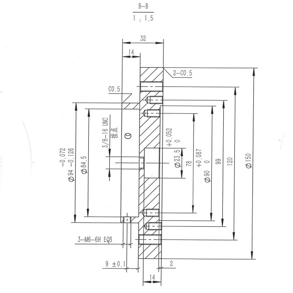 Adaptor de montare iOptron pentru coloana Omegon Pro