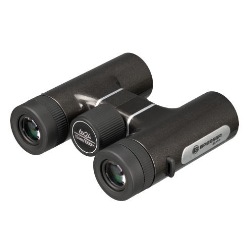 Binoclu BRESSER Spirit Compact 6x24 negru