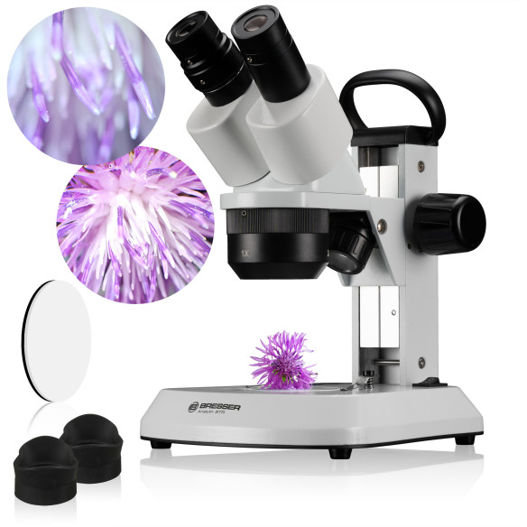 Microscop stereo BRESSER Analyth STR 10x-60x si iluminare duala