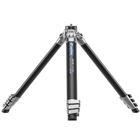 Trepied Leofoto carbon AZ-204C+LH-25R Azure Half Silver